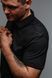 Black  Men's Short Sleeve  Polo Shirt