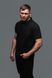 Black  Men's Short Sleeve  Polo Shirt