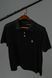 Black Men's Short Sleeve Polo Shirt