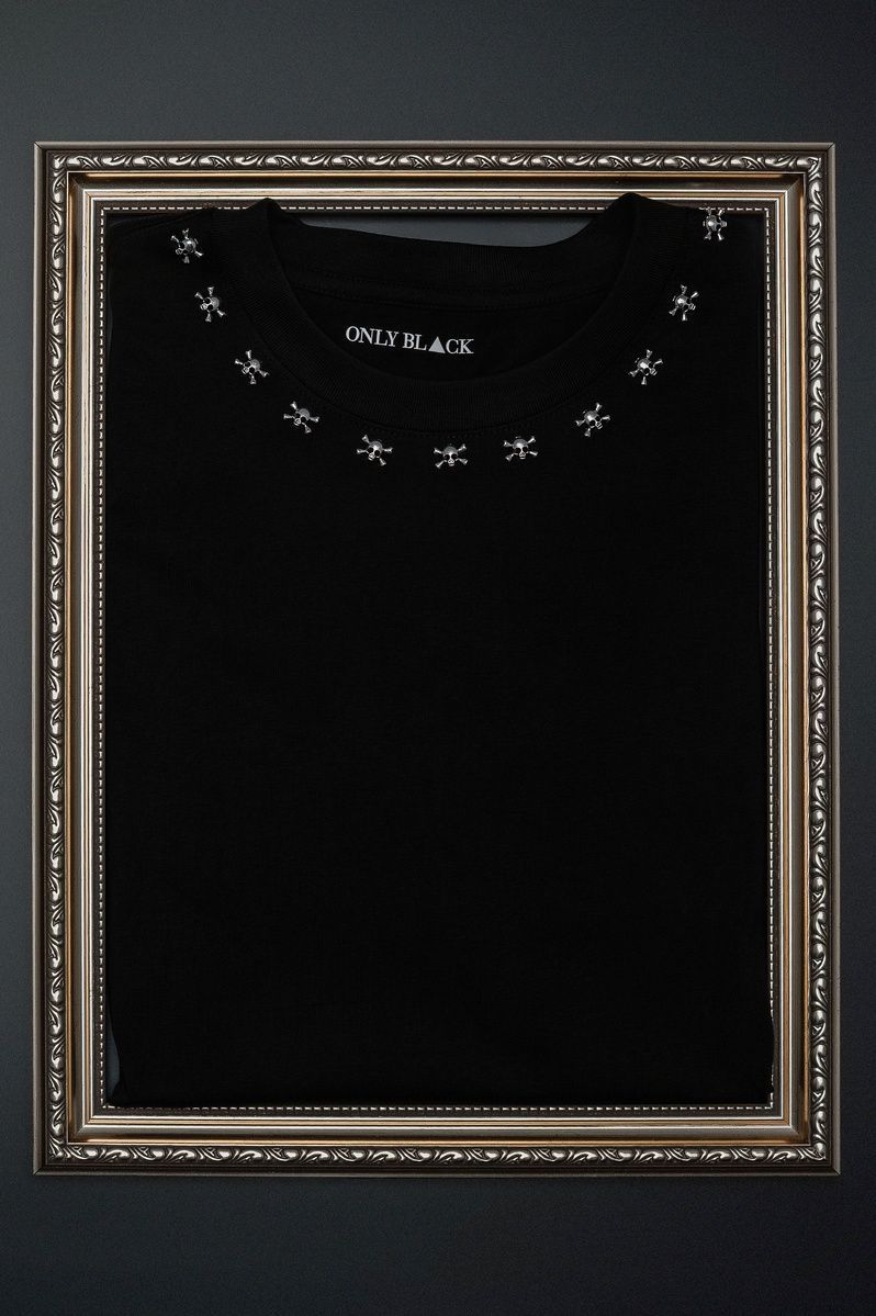 Black Cotton Short Sleeve Half Collar Shirt ,Soft Skin Friendly and Comfortable, XXL