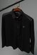 Black Men's Long Sleeve Shirt