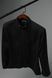 Black Men's Long Sleeve Shirt